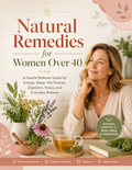Natural Remedies for Women Over 40 ebook cover – women's wellness guide