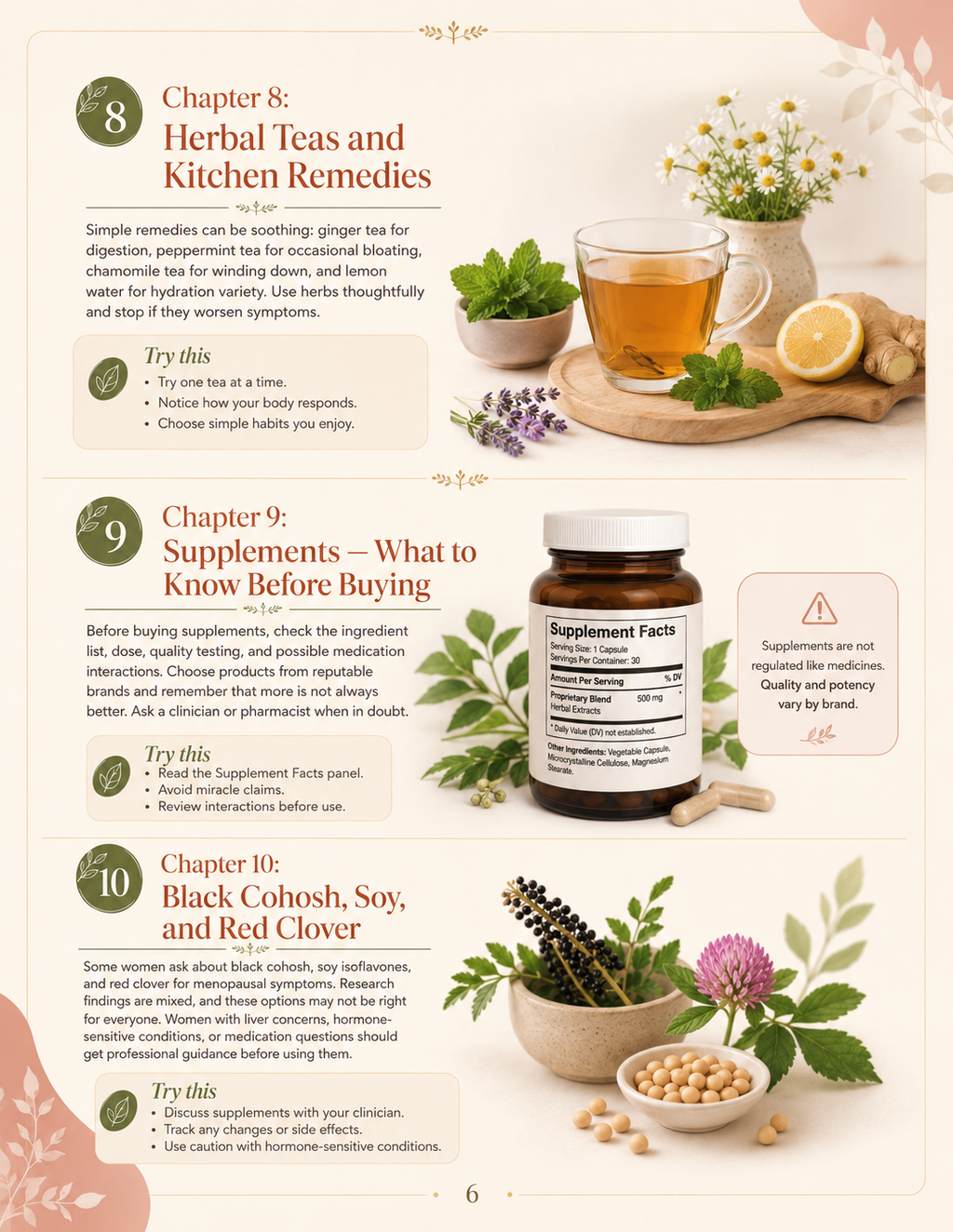 Inside look at the Natural Remedies for Women Over 40 ebook