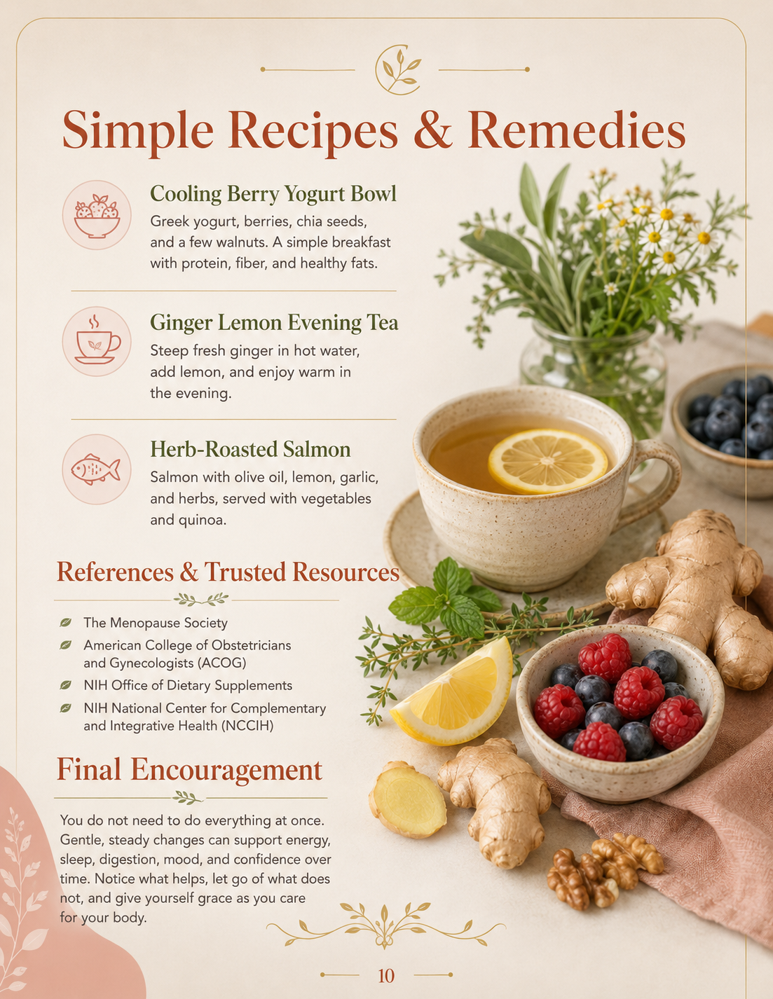 Natural Remedies for Women Over 40