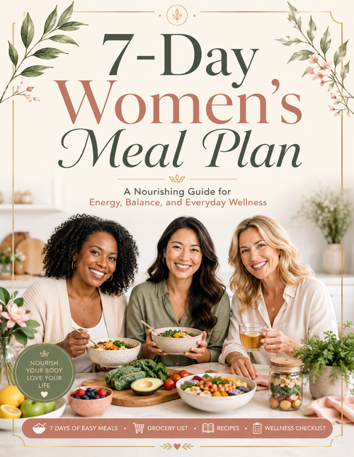 7-Day Women's Meal Plan ebook cover