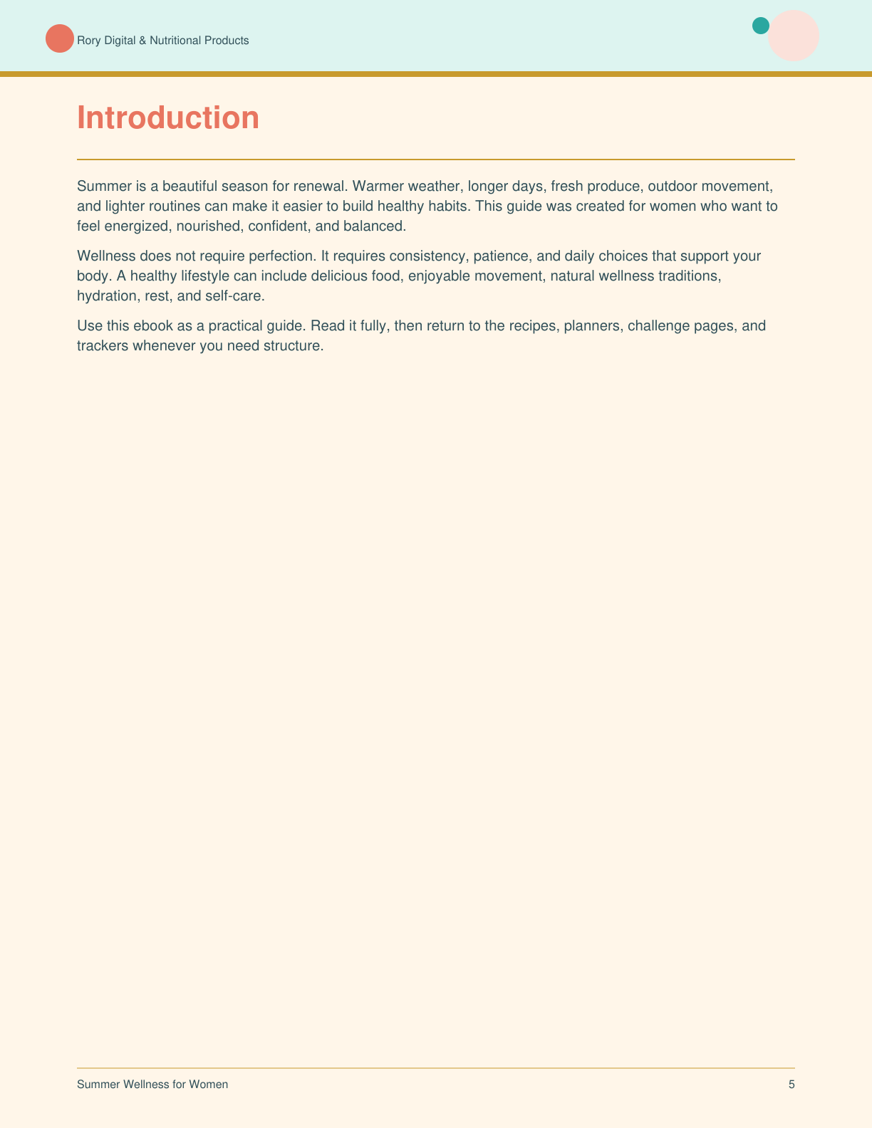 Summer Wellness for Women — page 5