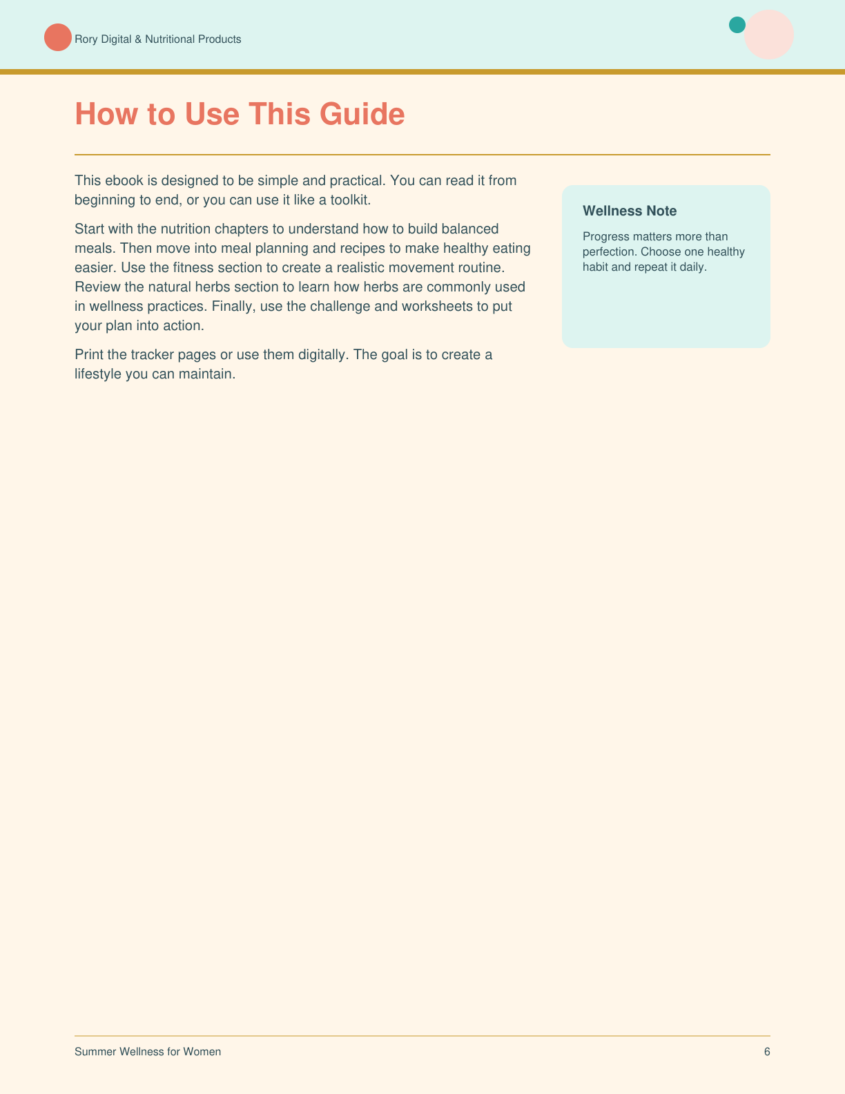 Summer Wellness for Women — page 6