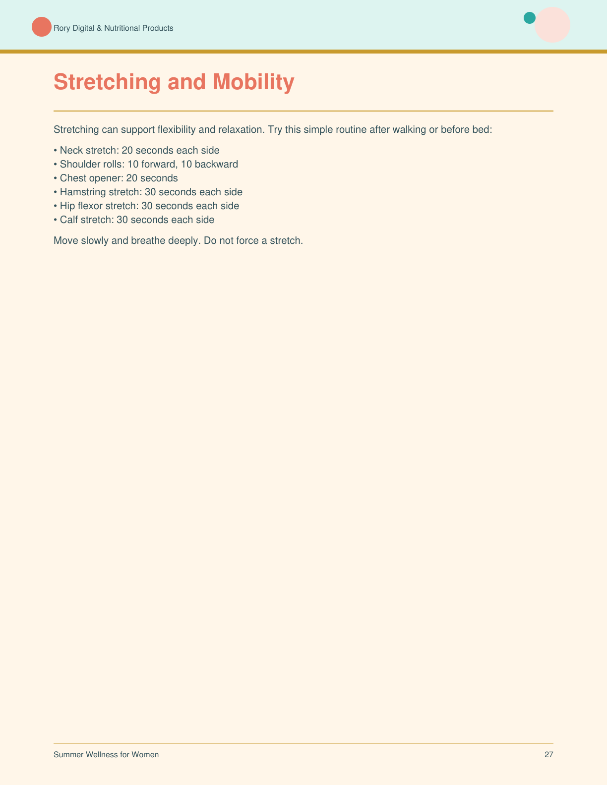Summer Wellness for Women — page 27
