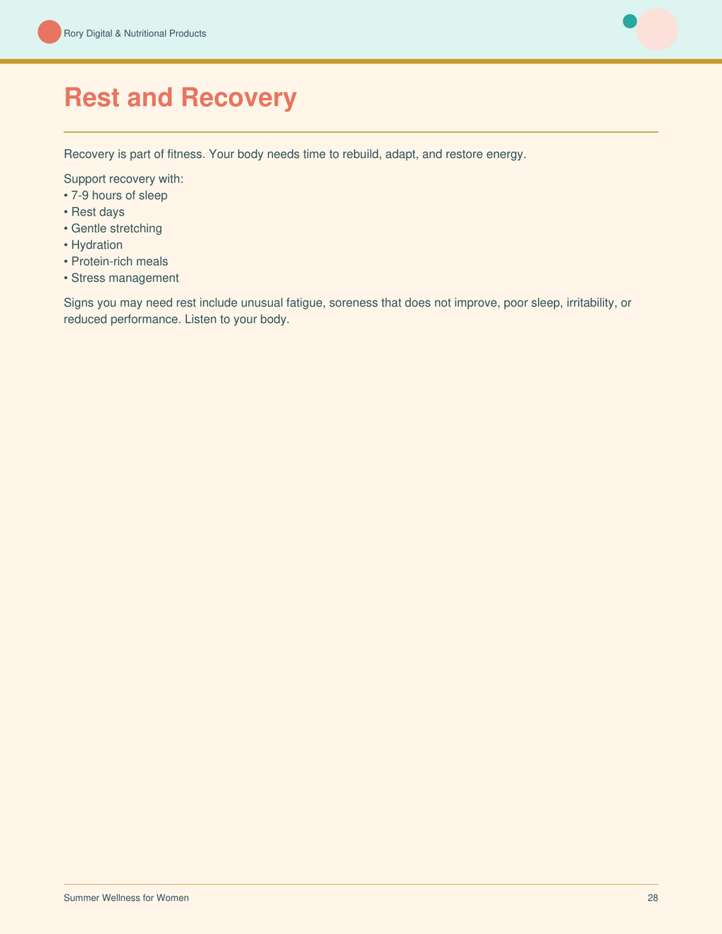 Summer Wellness for Women — page 28