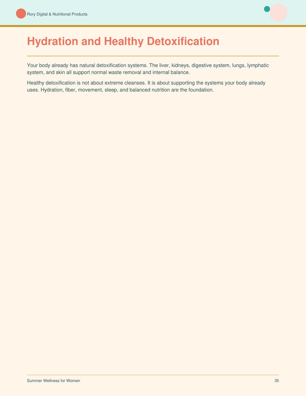 Summer Wellness for Women — page 35