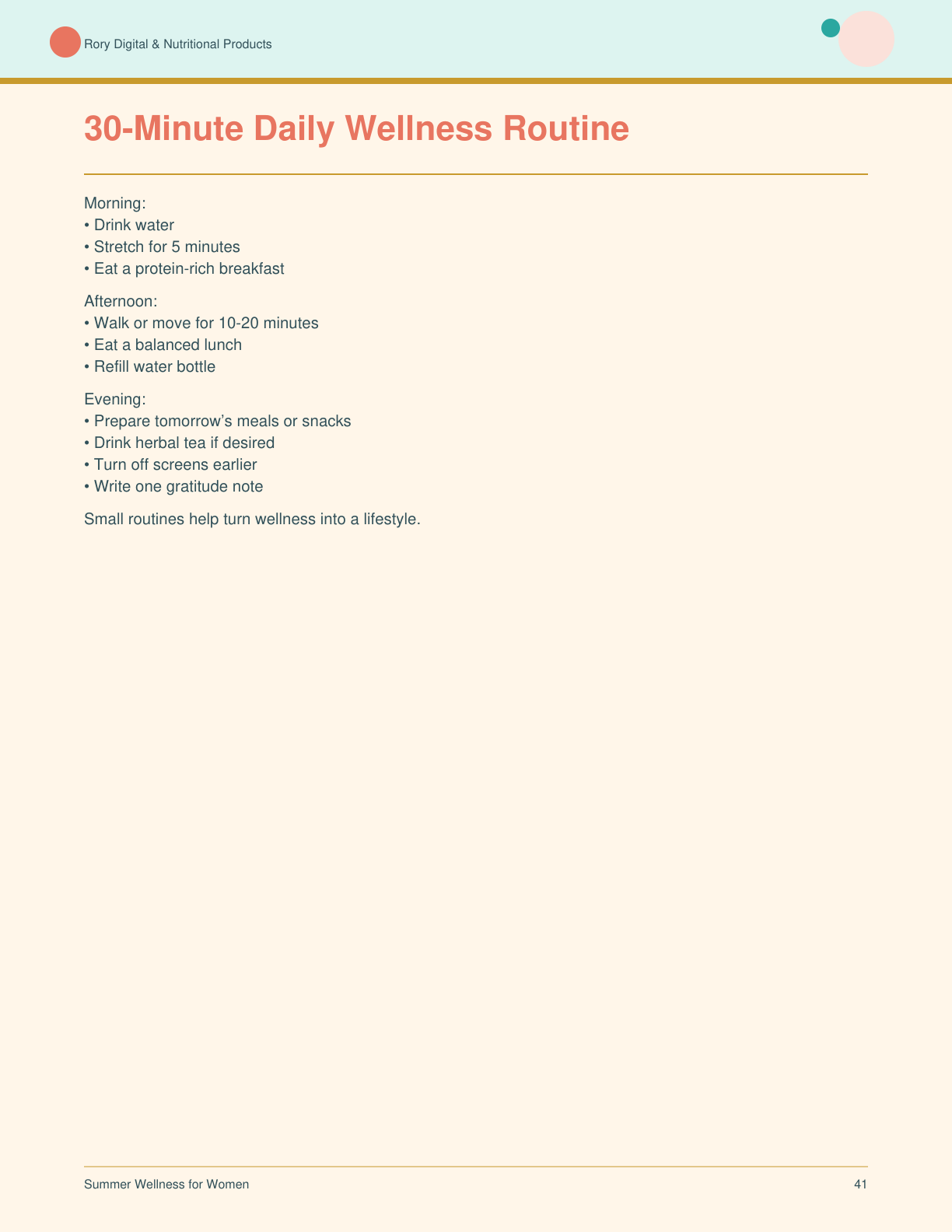 Summer Wellness for Women — page 41