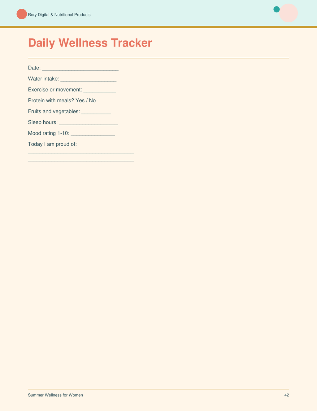 Summer Wellness for Women — page 42